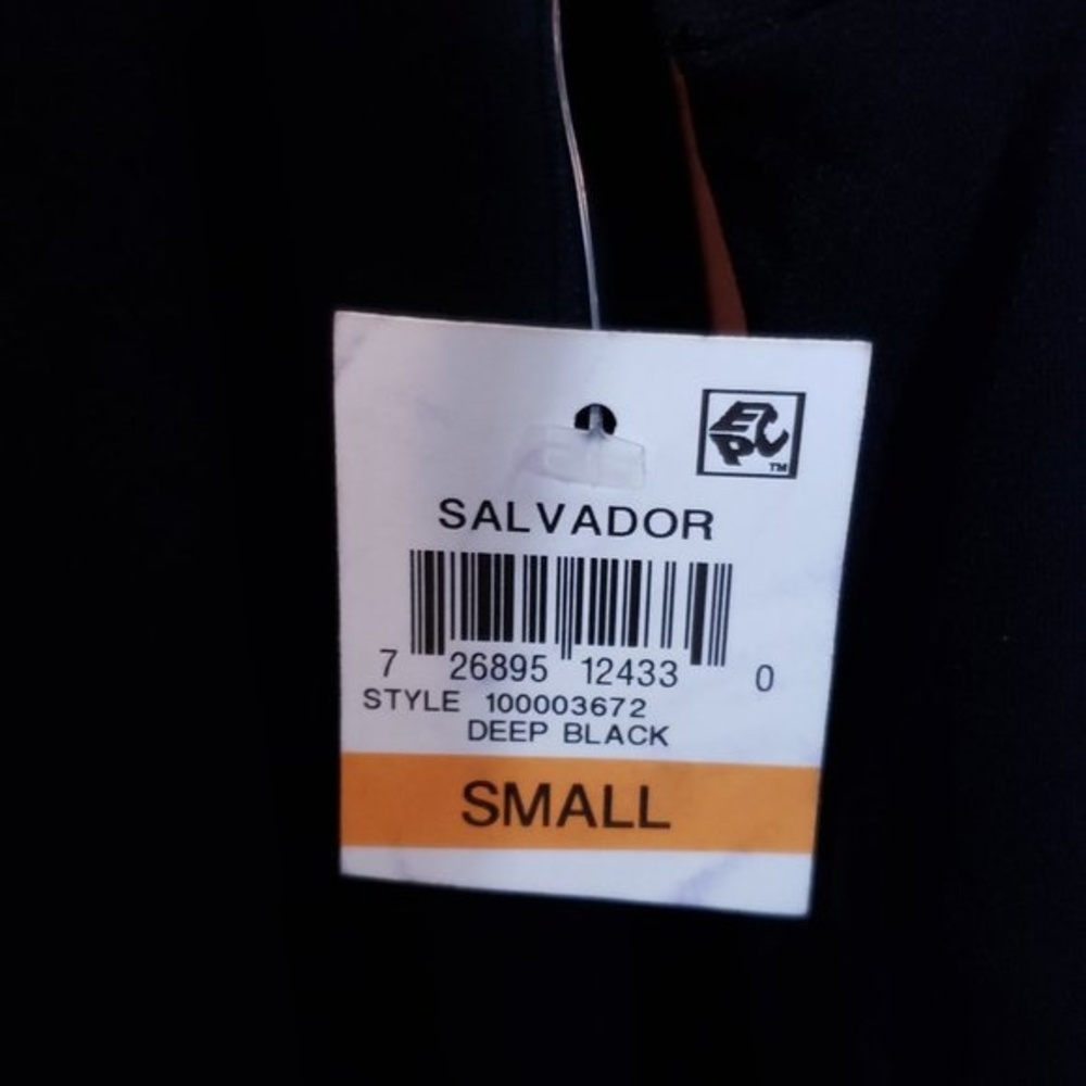 Thalia Sodi Black Bell Sleeve Laced Grommet Top Small Keyhole Dressy Chic Blouse - Picture 3 of 6